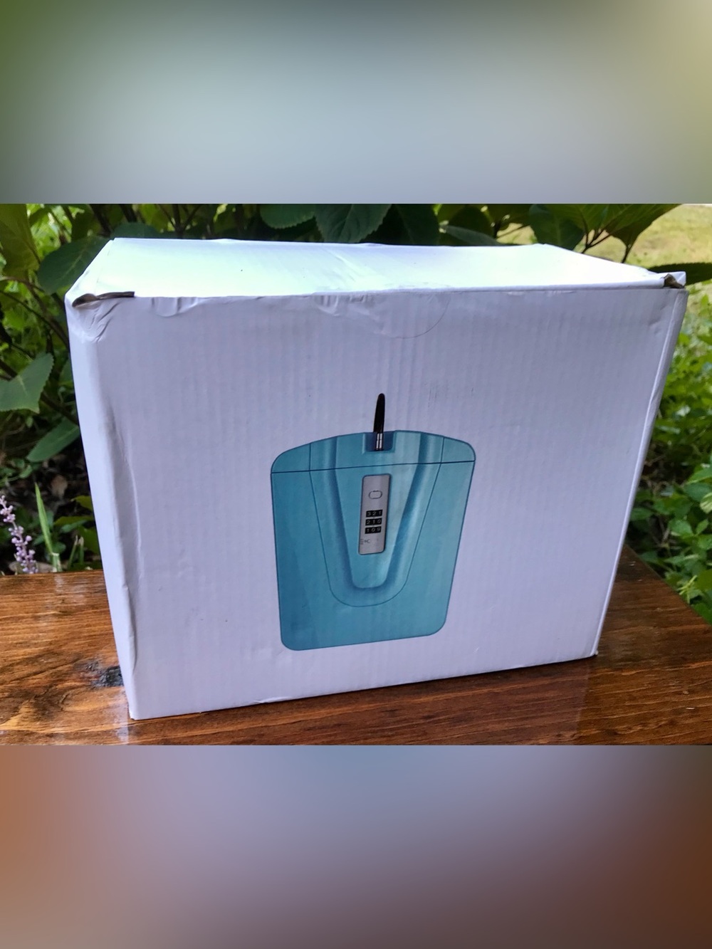 NEW Periwinkle Portable Safe Locker Set Your Own Code Car Work Travel Safe